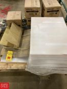 Shoe Cover Boxes & Cutting Board, Dimensions = 18" x 24" x 1' - Rigging Fee: $35