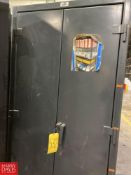 Stronghold Metal Cabinet, Dimensions = 6' Height x 3' Width x 2' Depth - Rigging Fee: $100