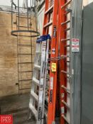 (4) Ladders, Dimensions = 14', 6', 6' and 32' - Rigging Fee: $125