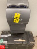 Dyson Air Blade Hand Dryer, S/N: 301936-03-02