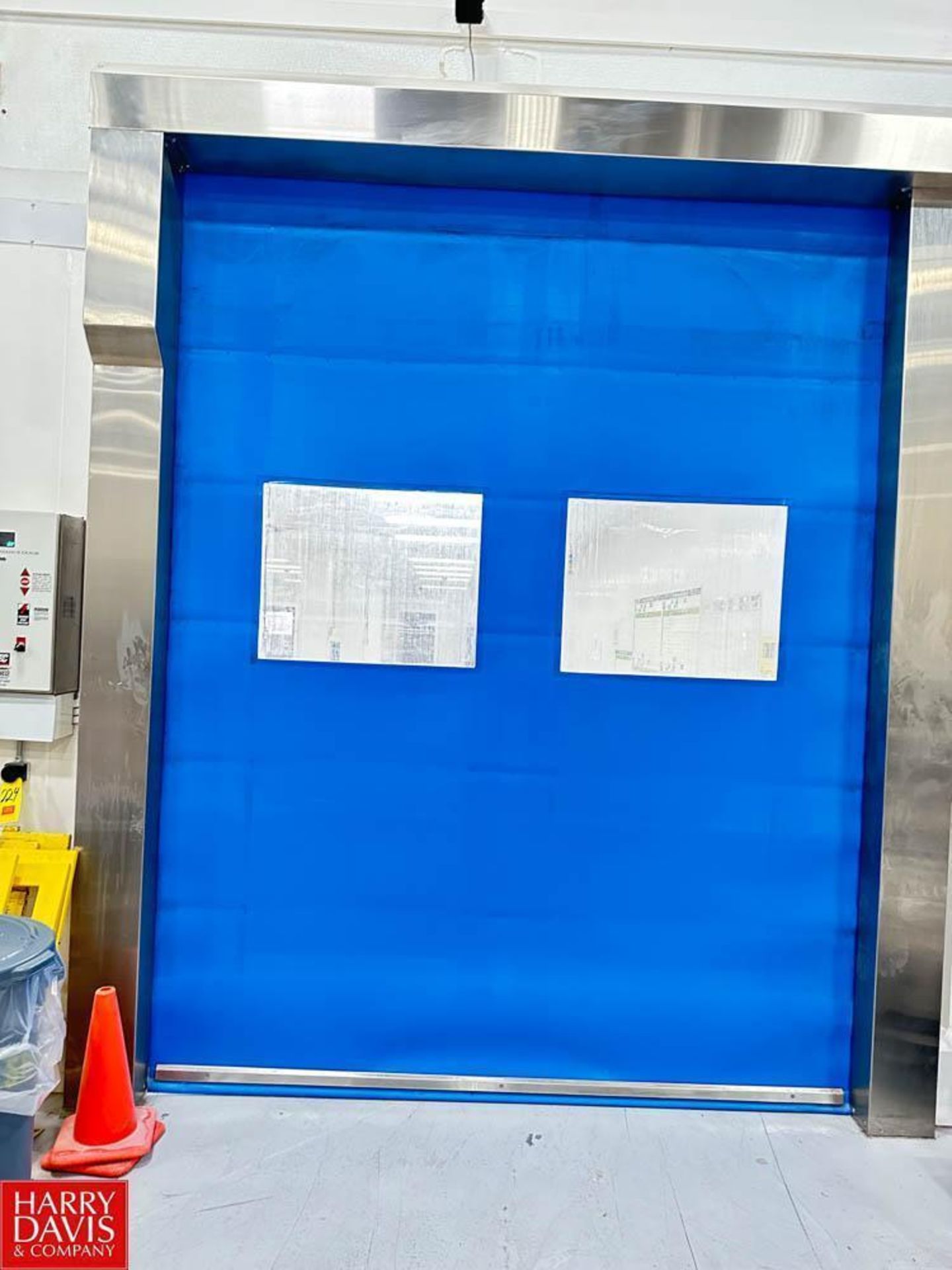 Rytec High Speed Roll-Up Door, Dimensions = 96" Width x 110" Height - Rigging Fee: $1250