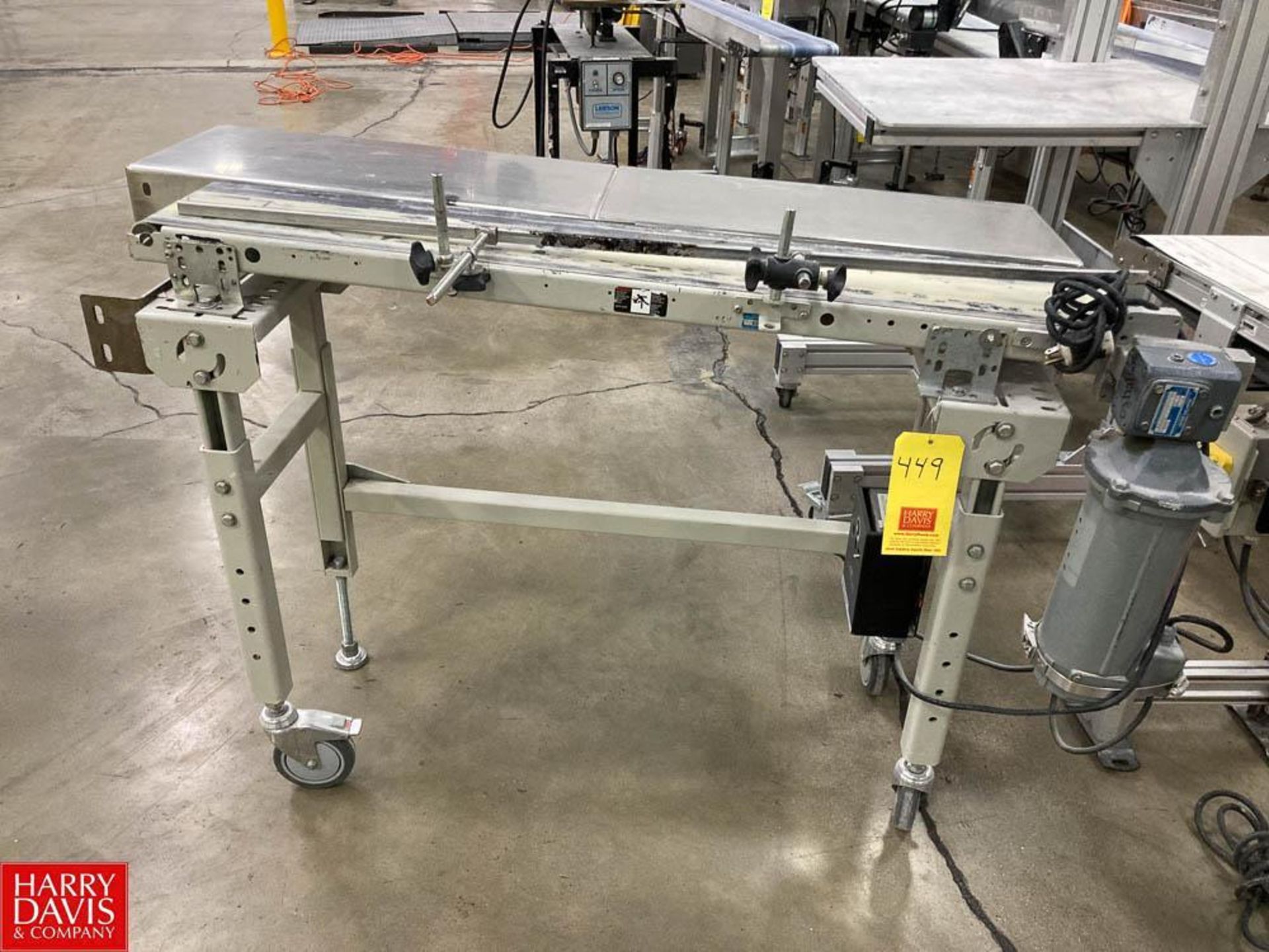 Conveyor, Asset #: 0564, Dimensions = 4' x 2' - Rigging Fee: $125