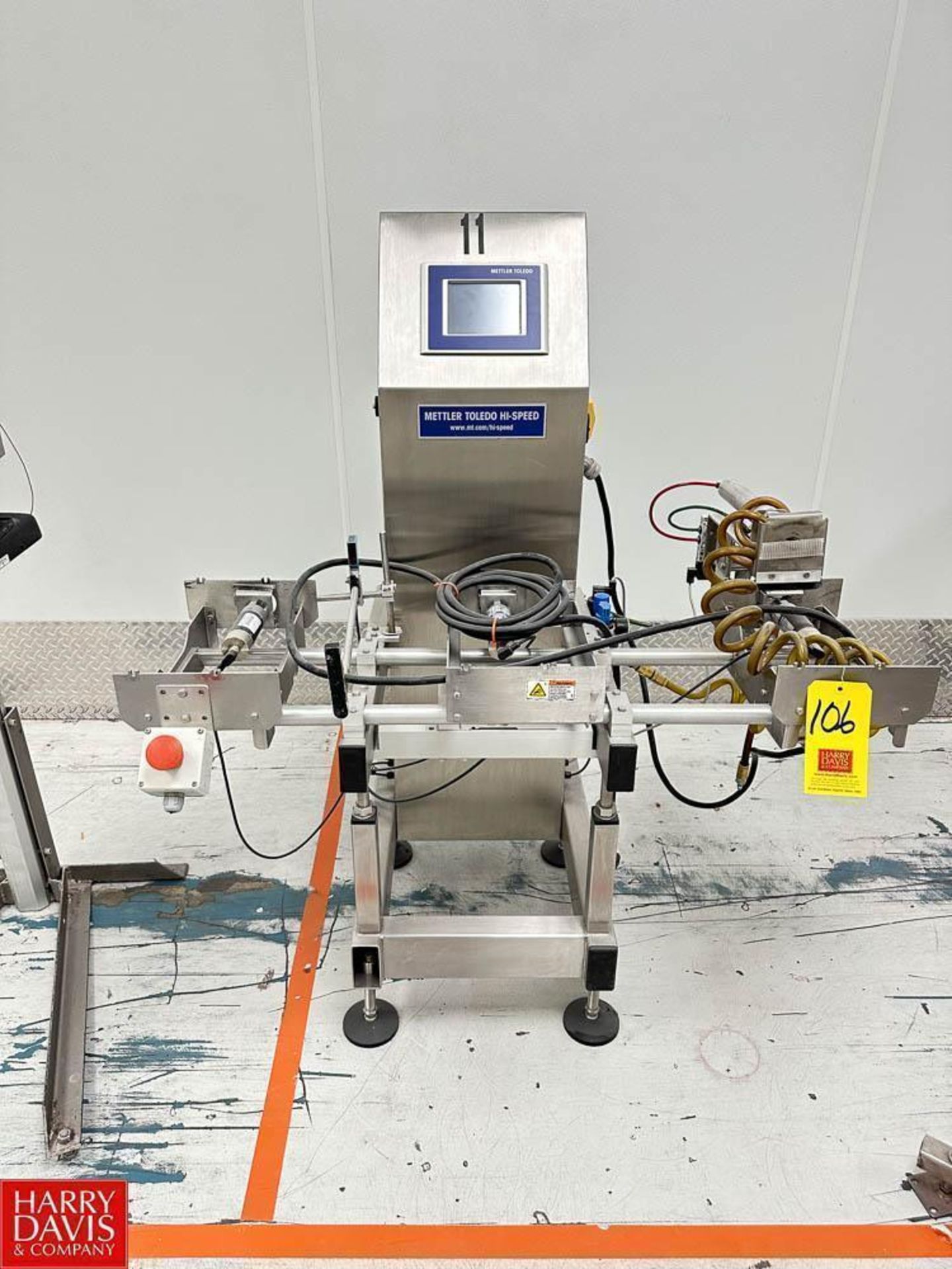 Mettler Toledo S/S High Speed Checkweigher, Model: XC3, S/N: 36600239 - Rigging Fee: $250 - Image 2 of 2