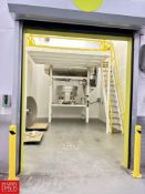 High Speed Roll-Up Door, Dimensions = 196" Width x 118" Height - Rigging Fee: $1250