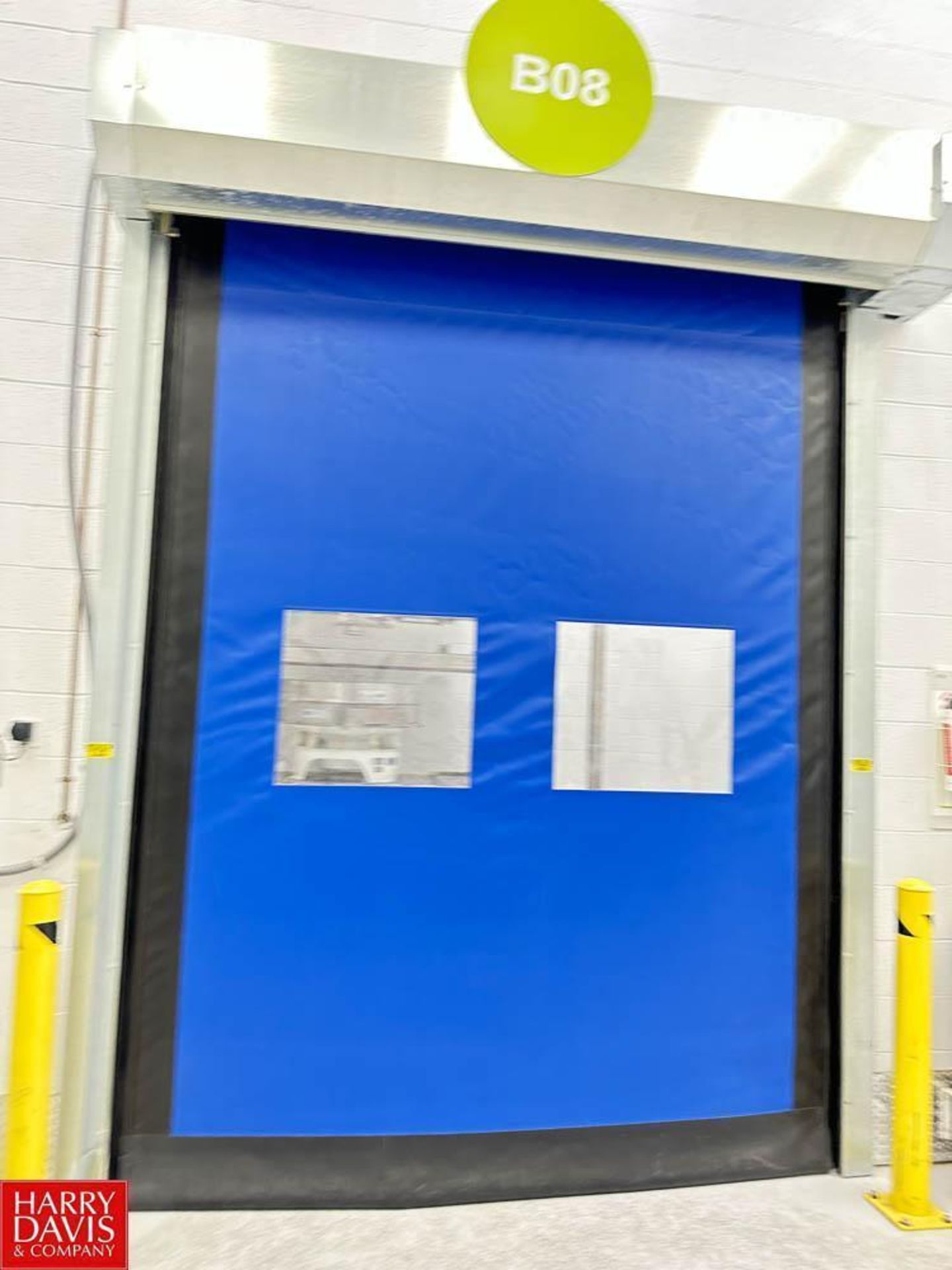 High Speed Roll-Up Door, Dimensions = 97" Width x 117" Length - Rigging Fee: $1250
