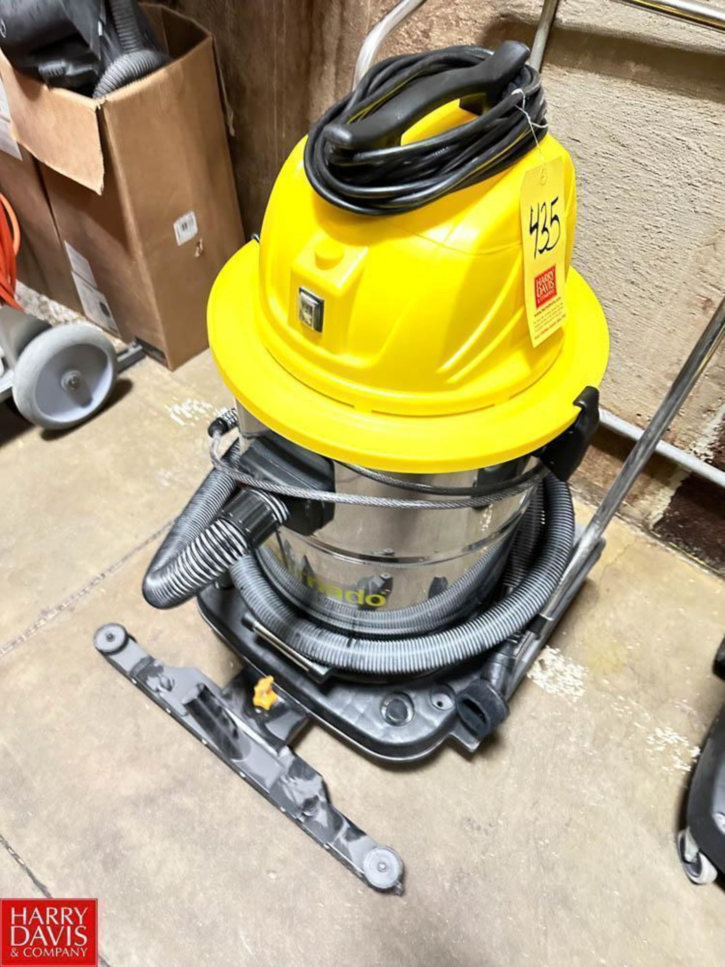 Tornado Wet/Dry Vacuum with Scrubber and Attachments - Rigging Fee: $35 - Image 2 of 2