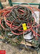 Pallet of Air Hoses, Assorted Sizes - Rigging Fee: $35