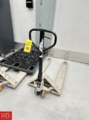 Crown Hydraulic Pallet Jack - Rigging Fee: $20