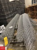 Chain Link Fences, Dimensions = 61", 8", 7' and (2) 10' - Rigging Fee: $35