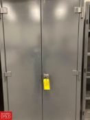 Stronghold Metal Cabinet, Dimensions = 6' Height x 3' Width x 2' Depth - Rigging Fee: $100