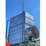 2021 Frick Evaporative Condenser, Model: XLP2-812-343, S/N: U211072001-01-01