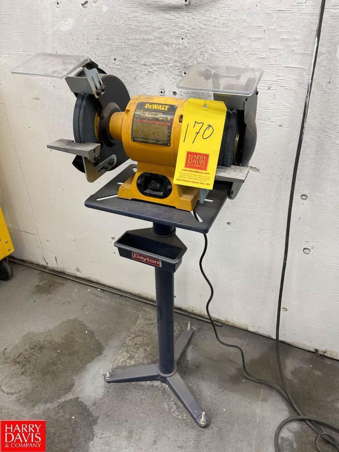 Jet Horizontal Band Saw, Dewalt Double-End Grinder, Model: DW758 and Dewalt Chop Saw, Model: D28730 - Image 3 of 3