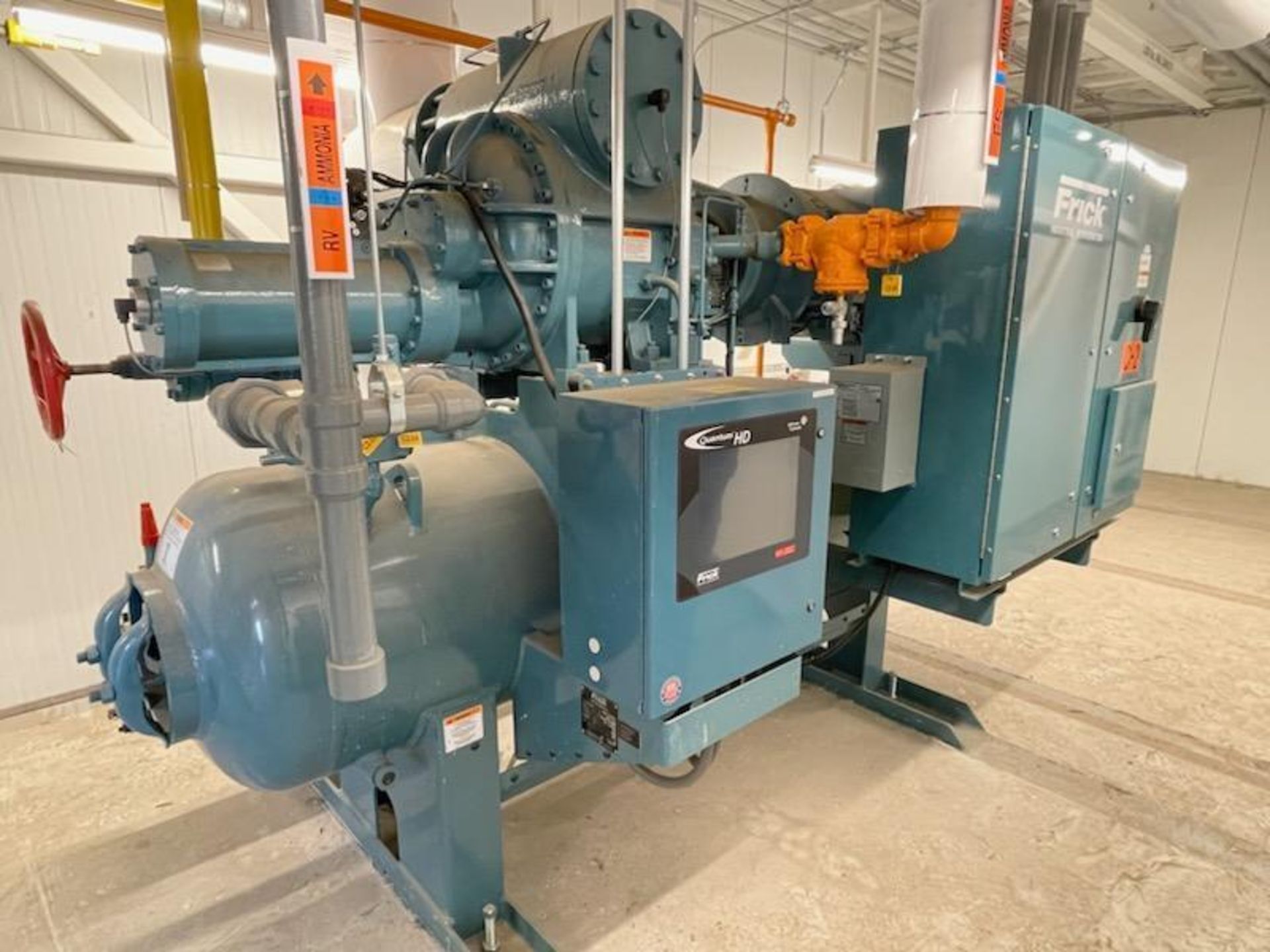 2021 Frick Ammonia Compressor, Model: RWFII 222, S/N: 10242F11729444 (ran for 161 Hours)