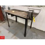 5' Shop Tables with (1) 4.5" Colombian Vise