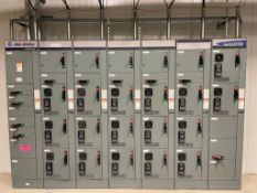 2021 Allen-Bradley Centerline 2100 Motor Control Center with (32) Disconnects and (17) Variable Freq