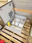 Cabinet with Allen-Bradley Safety Switch, Dimensions = 24" Width x 30" Height x 9" Depth