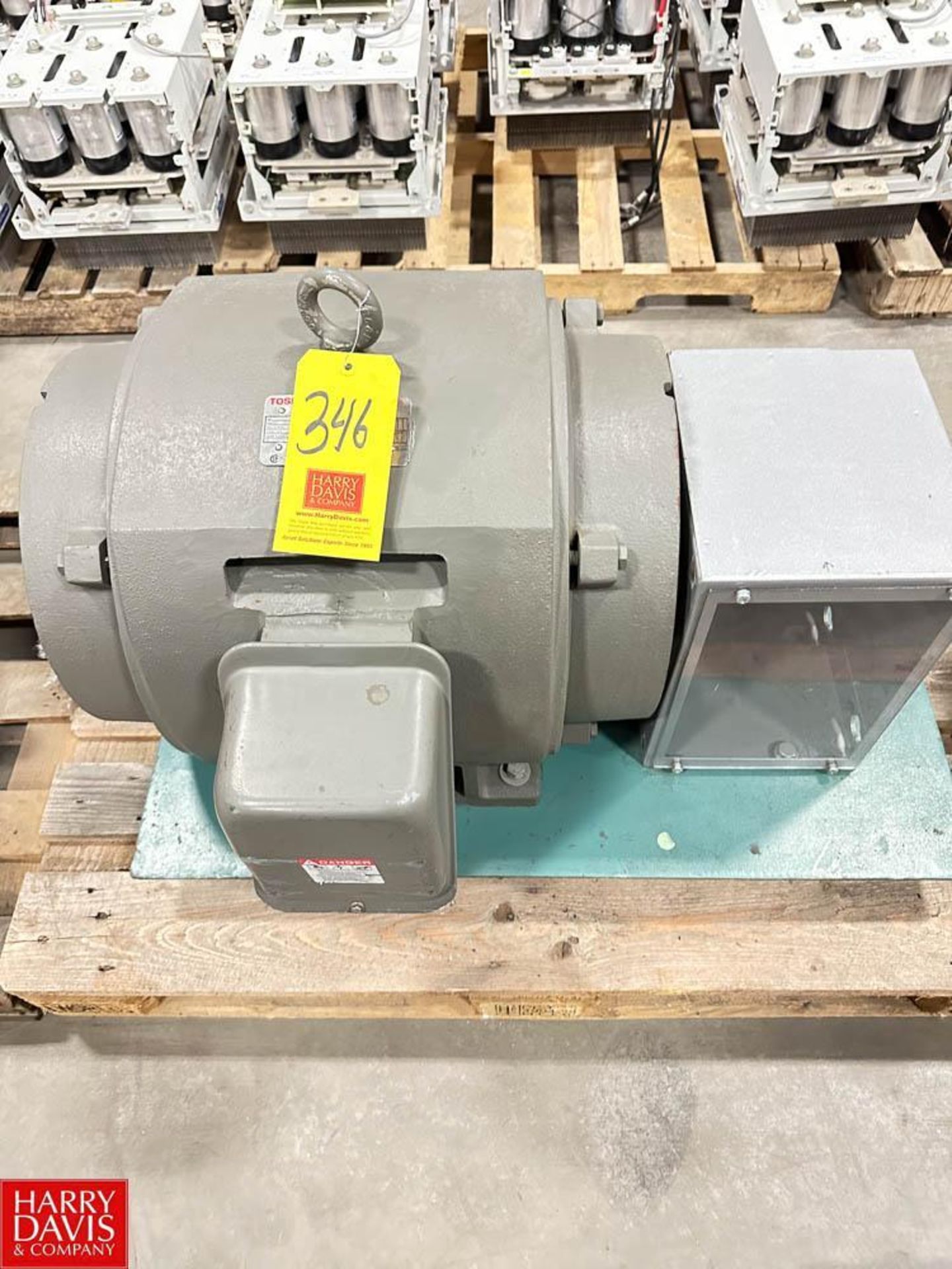 Toshiba 75 HP 3,540 RPM Motor, Model: B0752VLG3USW