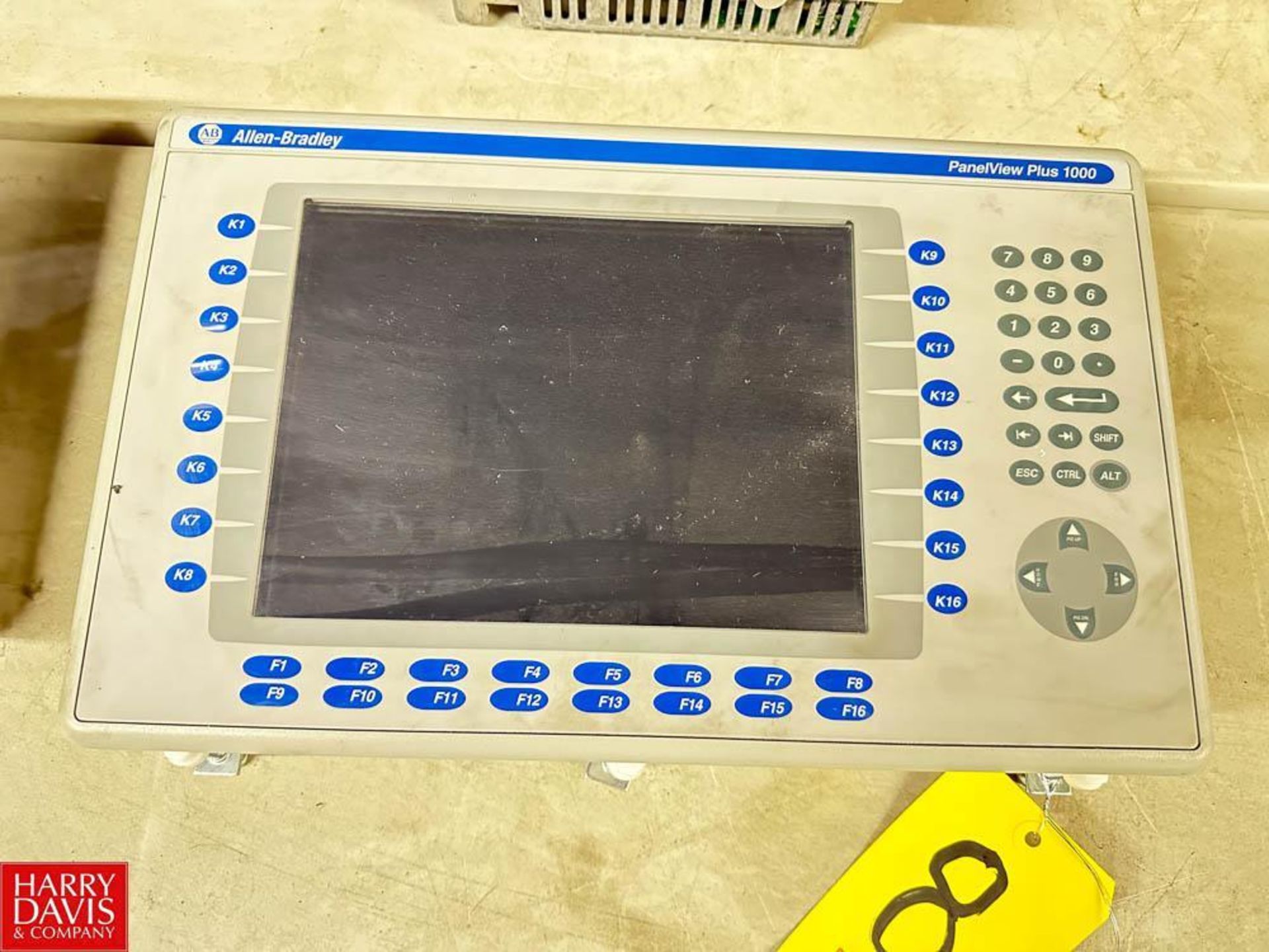 Allen-Bradley PanelView Plus 1000 Touch Screen HMI, Catalog No: 2711P-RDK10C Series B with Logix Mod