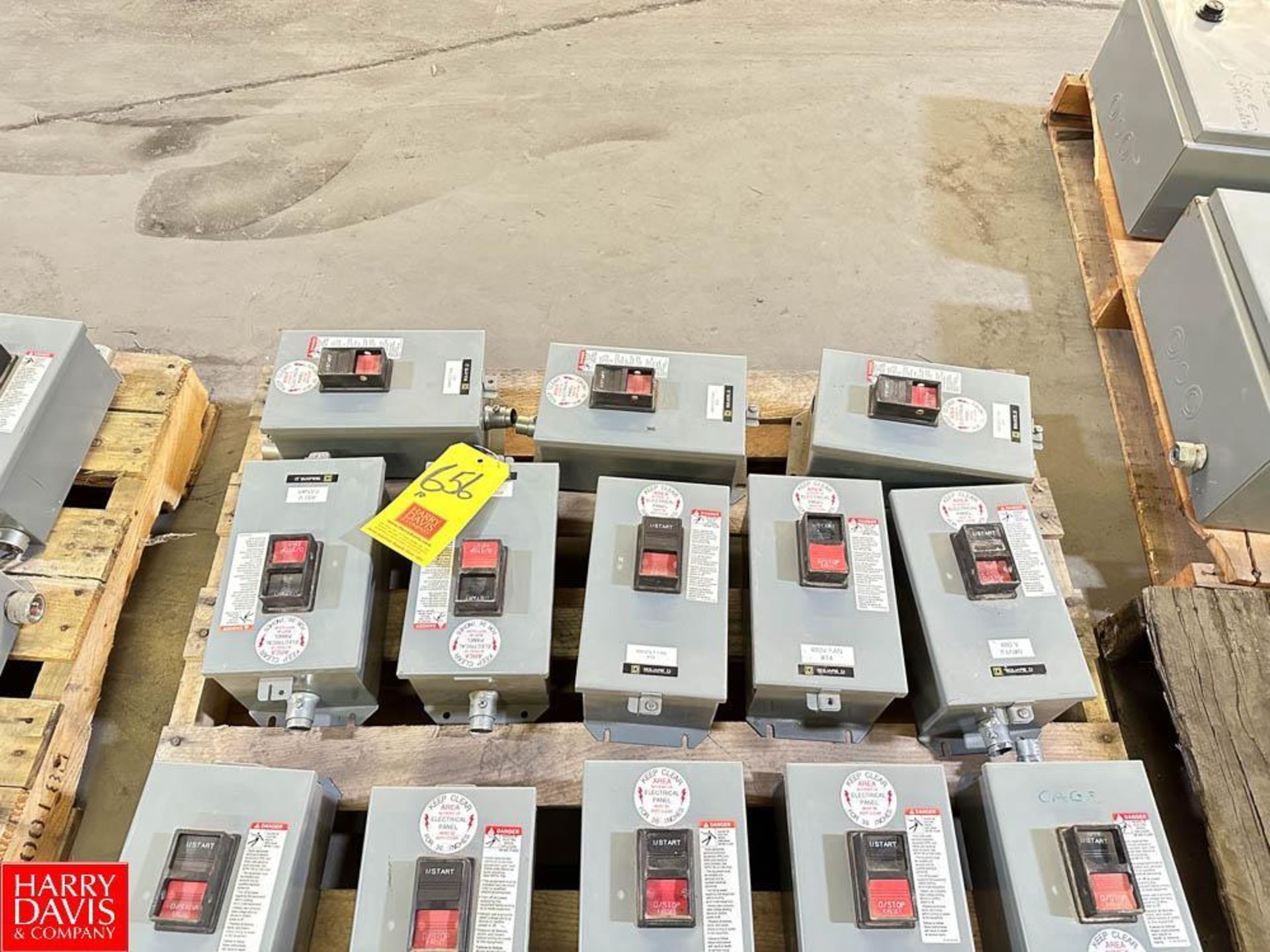 (10) Square D Contactors