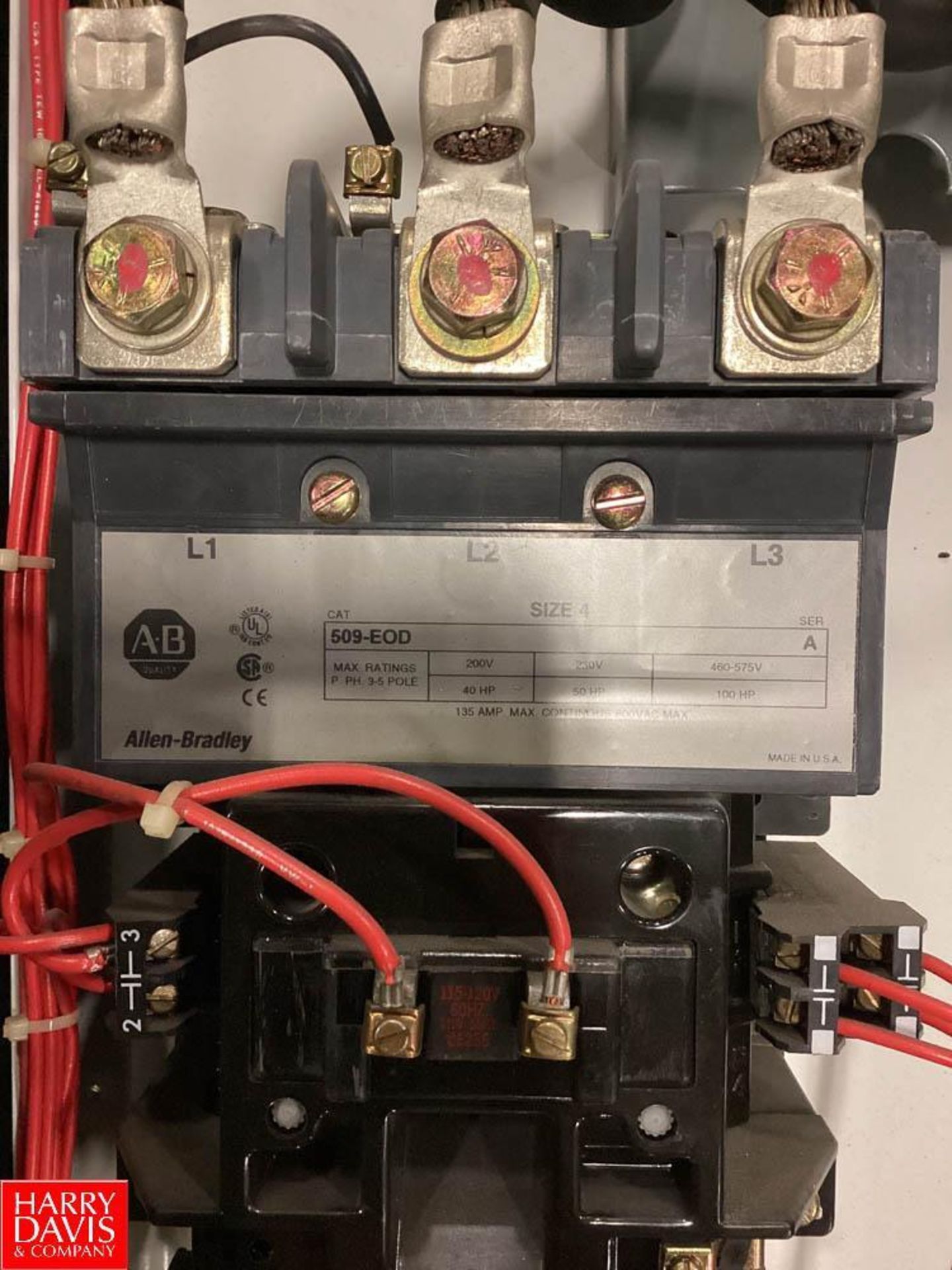 Allen-Bradley Bulletin Series L, S/N: G X0074171, 2100 MCC 600A with (14) Switches - Image 3 of 5