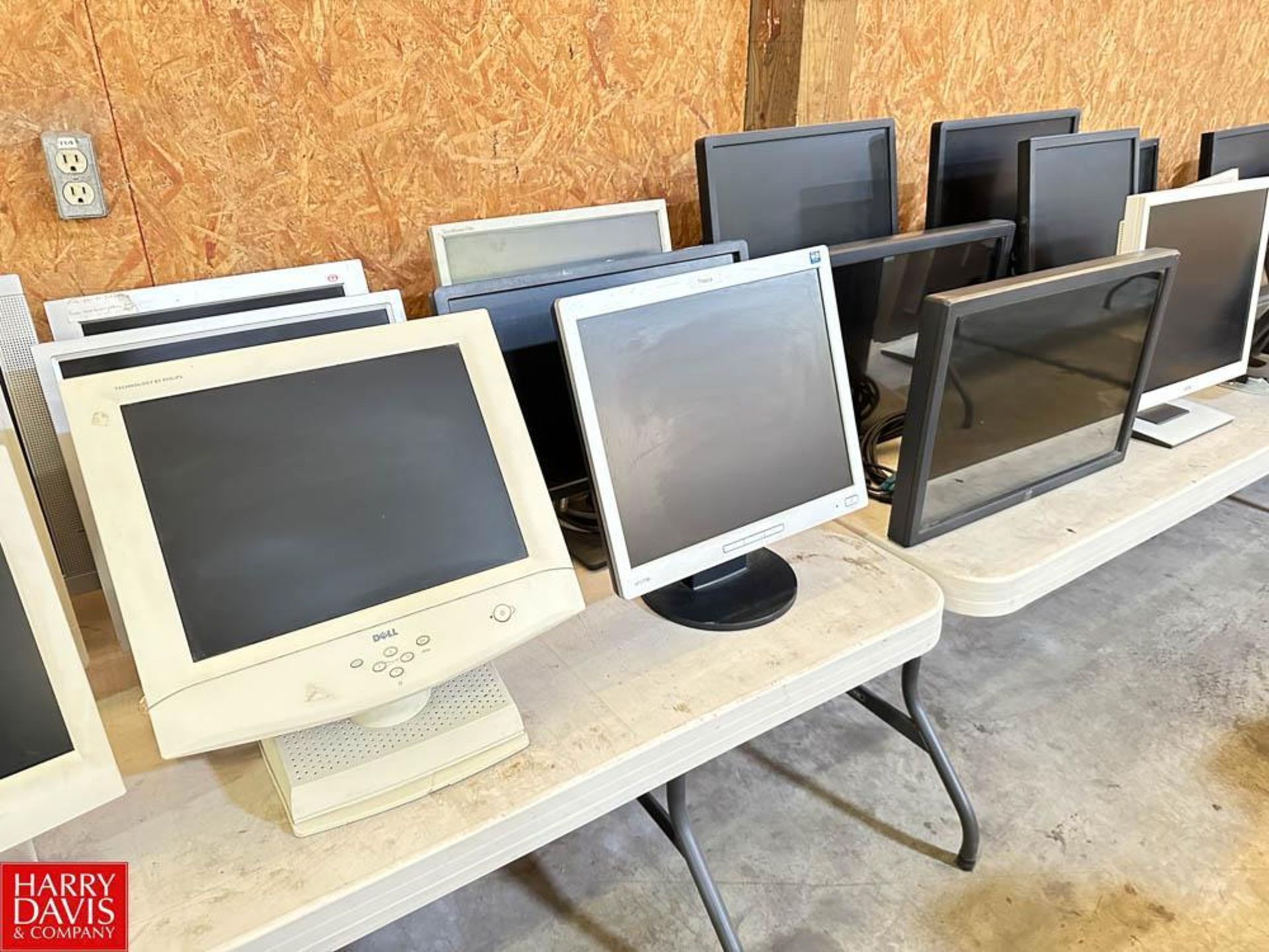 (25) Assorted Dell and other Flat Screen Monitors - Image 2 of 3