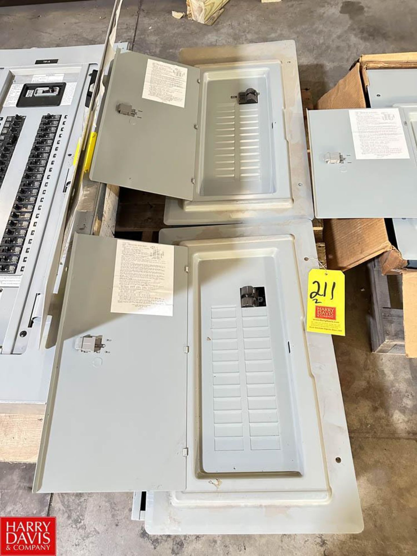 Crouse-Hinds 200 AMP and 150 AMP Breaker Panels
