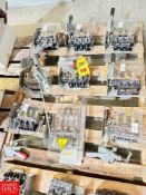 (72) Assorted Allen-Bradley Guard Safety Switch Components and Fuses