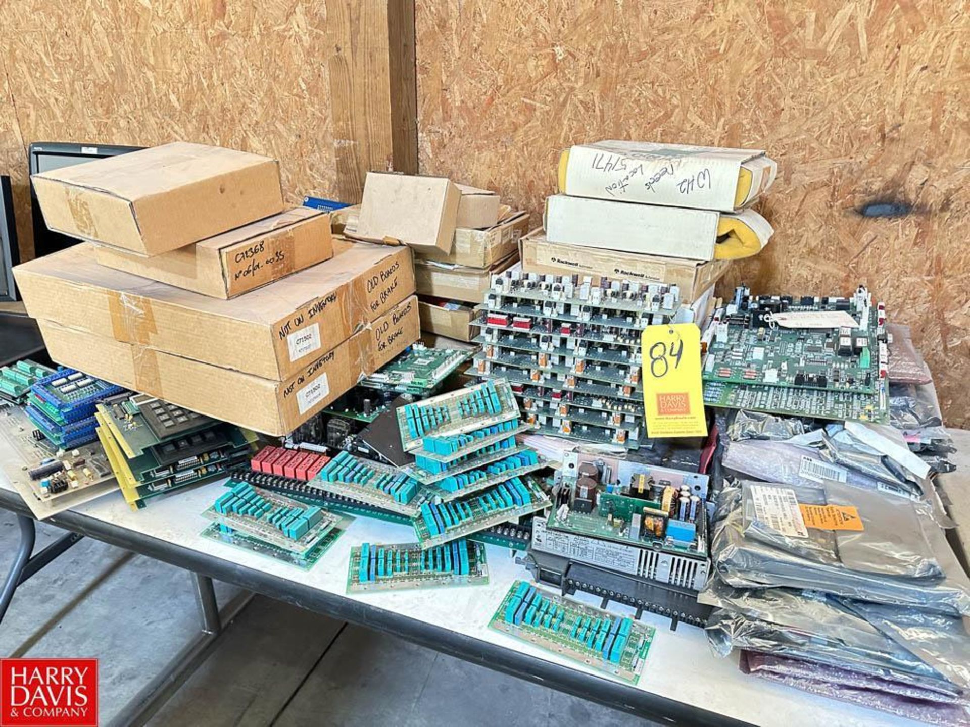 Assortment Circuit Boards, Including: York, Rockwell, Allen-Bradley and other