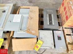 Assorted Crouse-Hinds and other Breaker Panels