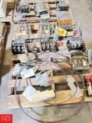 (8) Assorted Allen-Bradley Guard Safety Switch Components and Fuses