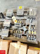 (64) Assorted Allen-Bradley Guard Safety Switch Components and Fuses