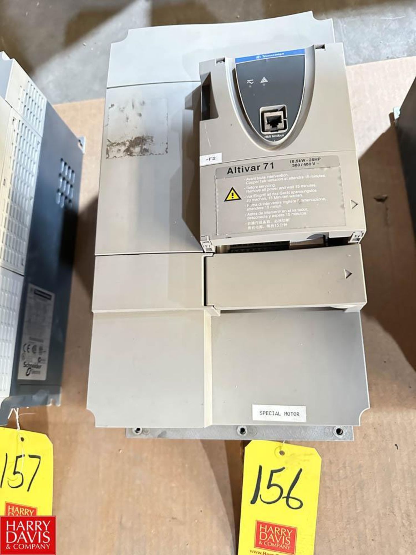 Telemecanique Altivar 71 18.5 KW, 25 HP Variable-Frequency Drive