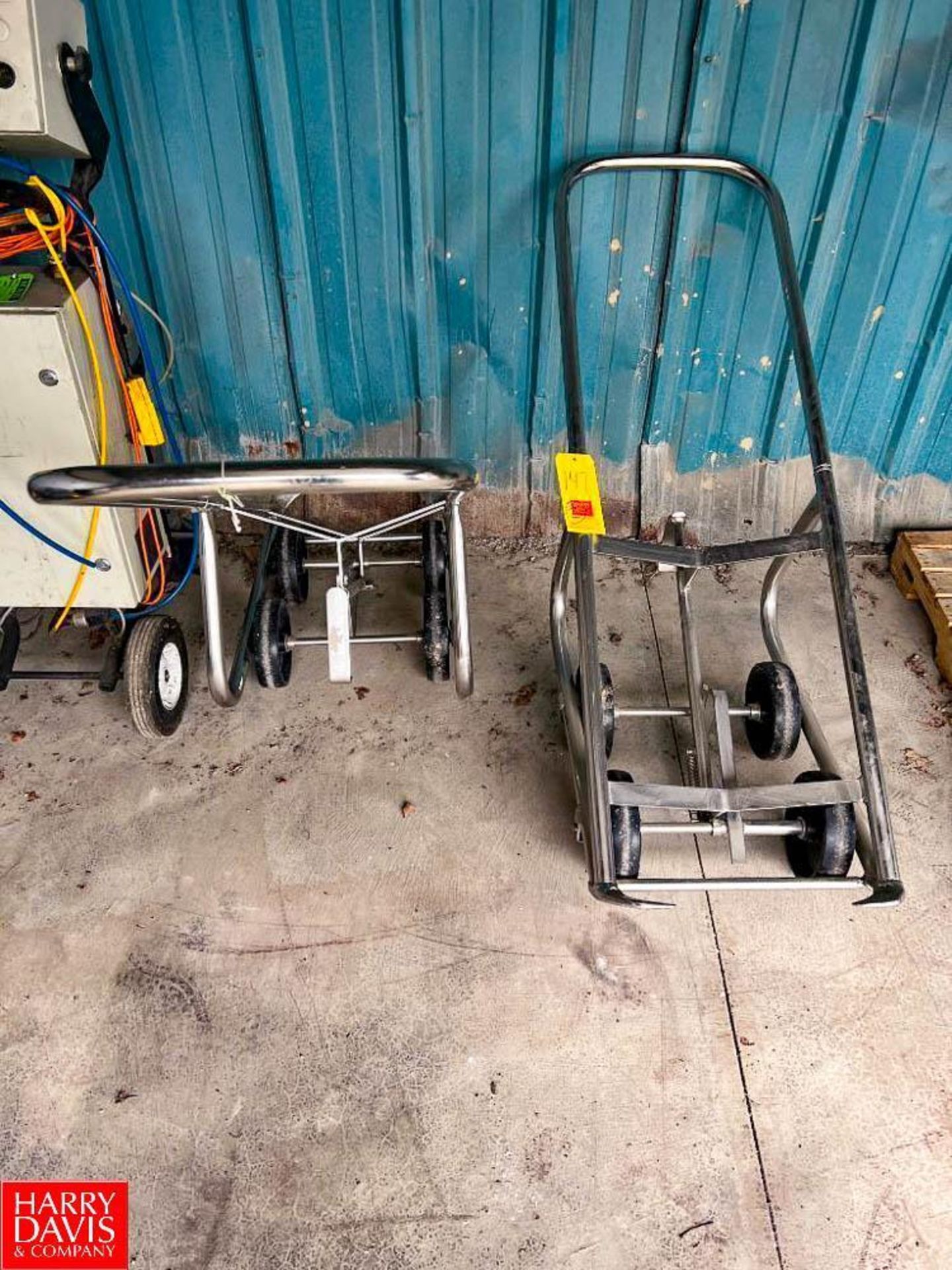 S/S Barrel Hand Trucks (Location: Alliance, OH) - Rigging Fee: $25