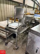 Mobile S/S Cheese Cutter (Location: Alliance, OH) - Rigging Fee: $200