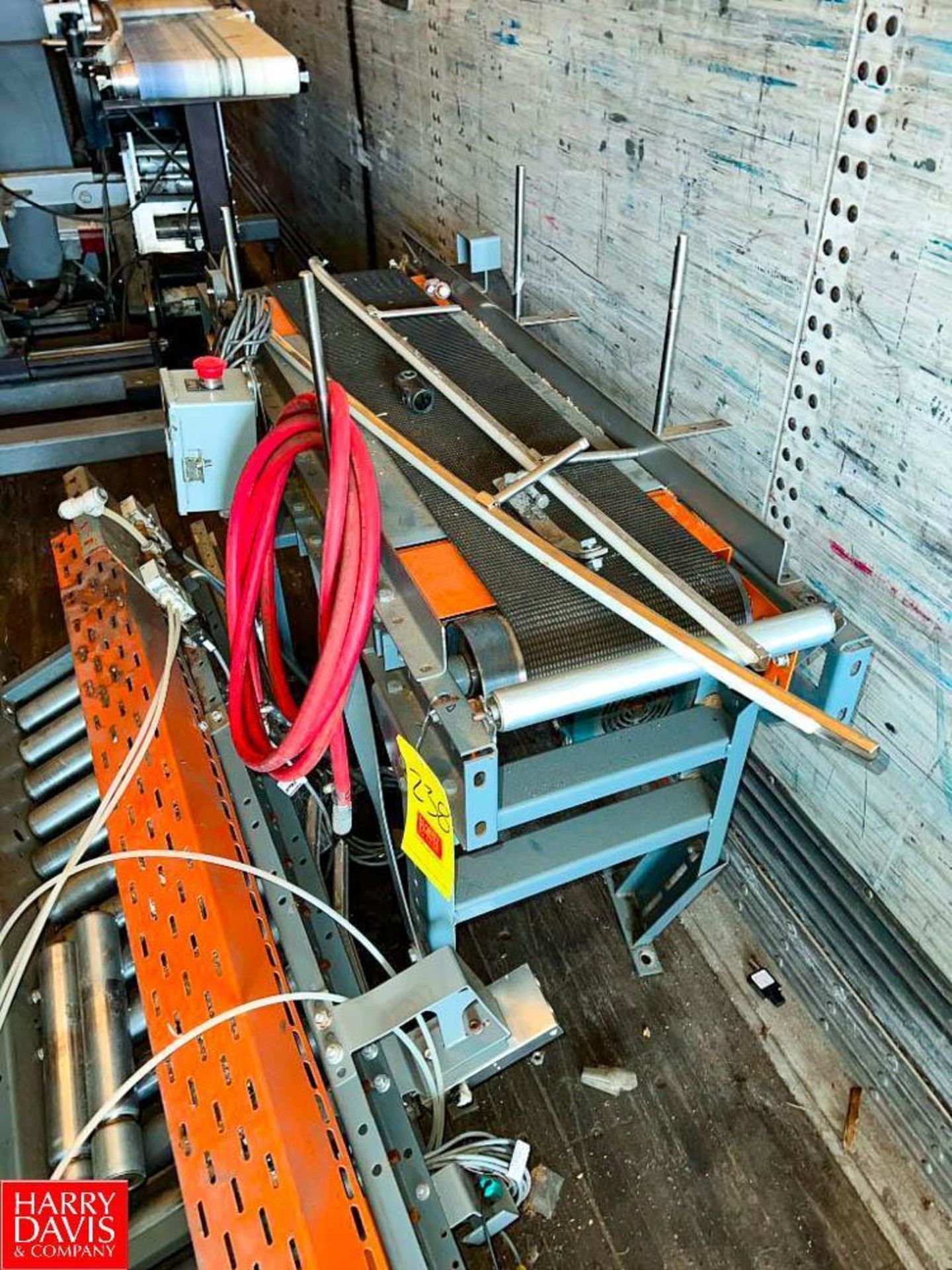 Belt Conveyor with Drive, Dimensions = 43" x 9" (Location: Louisville, OH) - Rigging Fee: $100