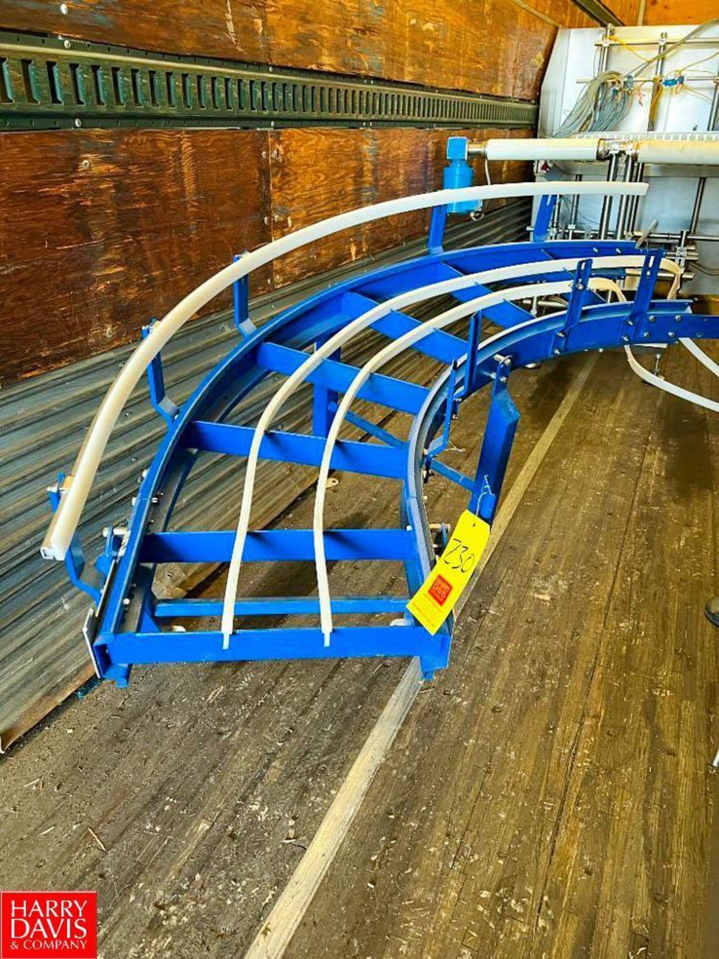 90° Conveyor Frame, Dimensions = 6' (Location: Louisville, OH) - Rigging Fee: $75