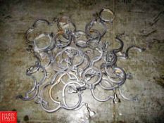 (30) 4" Heavy Duty Clamps (Location: Plover, WI) - Rigging Fee: TBD