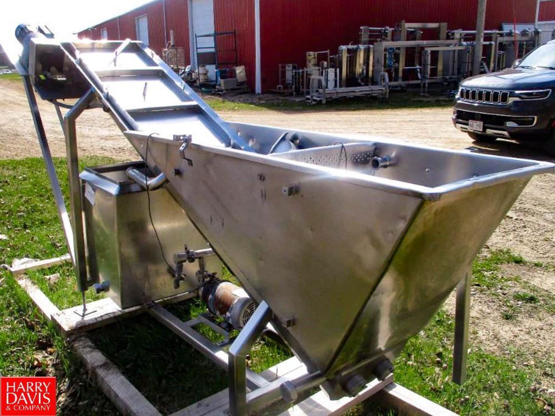 S/S Fabricating , Model: 600 Mozzarella Cheese Cooker/Stretcher, Capacity 1,500-2,500 LBS/HR - Image 2 of 2