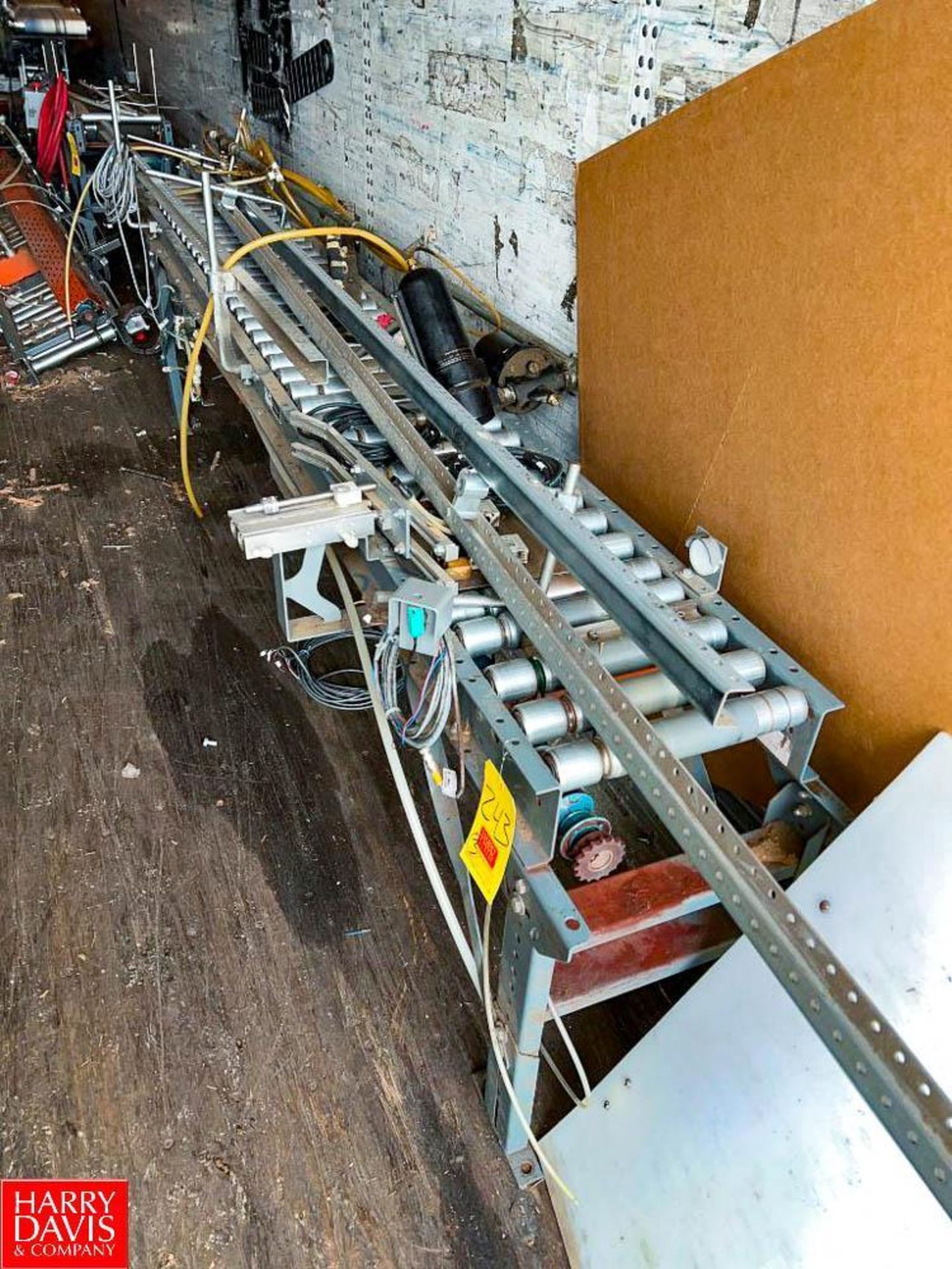 Assorted Roller Conveyor, Dimensions = 10' x 1', 7' x 1' (No Legs), 5' x 1' (No Legs)