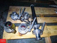 (4) 2" and 1-1/2" Butterfly Valves (Location: Plover, WI) - Rigging Fee: TBD