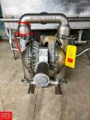 2021 Wilden 3" S/S Diaphragm Pump, Item: 08-15086, S/N: 0030796808 (Location: Alliance, OH)