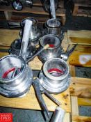 (6) 3" Butterfly Valves (Location: Plover, WI) - Rigging Fee: TBD