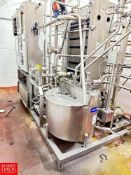 Ross 13,000 LB Per/HR Pasteurizer, Mounted on Skid with Alfa Laval Plate Heat Exchanger