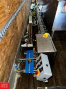 S/S Framed Conveyor, Dimensions = 155" (Overall), 5' x 5" and 21" x 6.5" (Location: Louisville, OH)