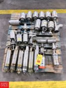 Assorted S/S Air Valves (for Parts) - Rigging Fee: $75