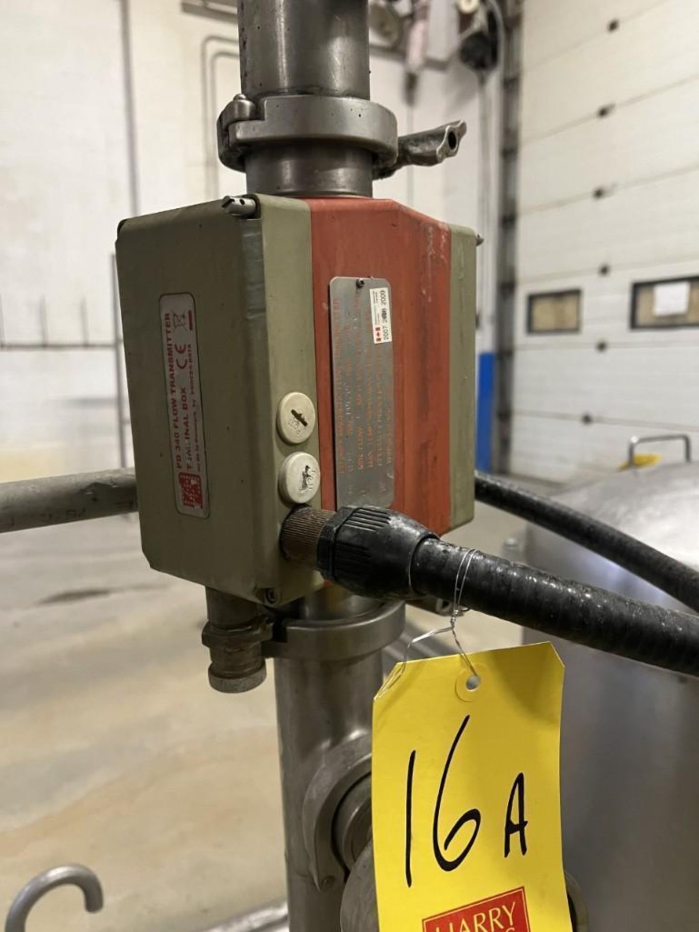 Process-Data Flow Transmitter, Model: PD340 - Rigging Fee: $50 (Subject to Piecemeal Bidding)