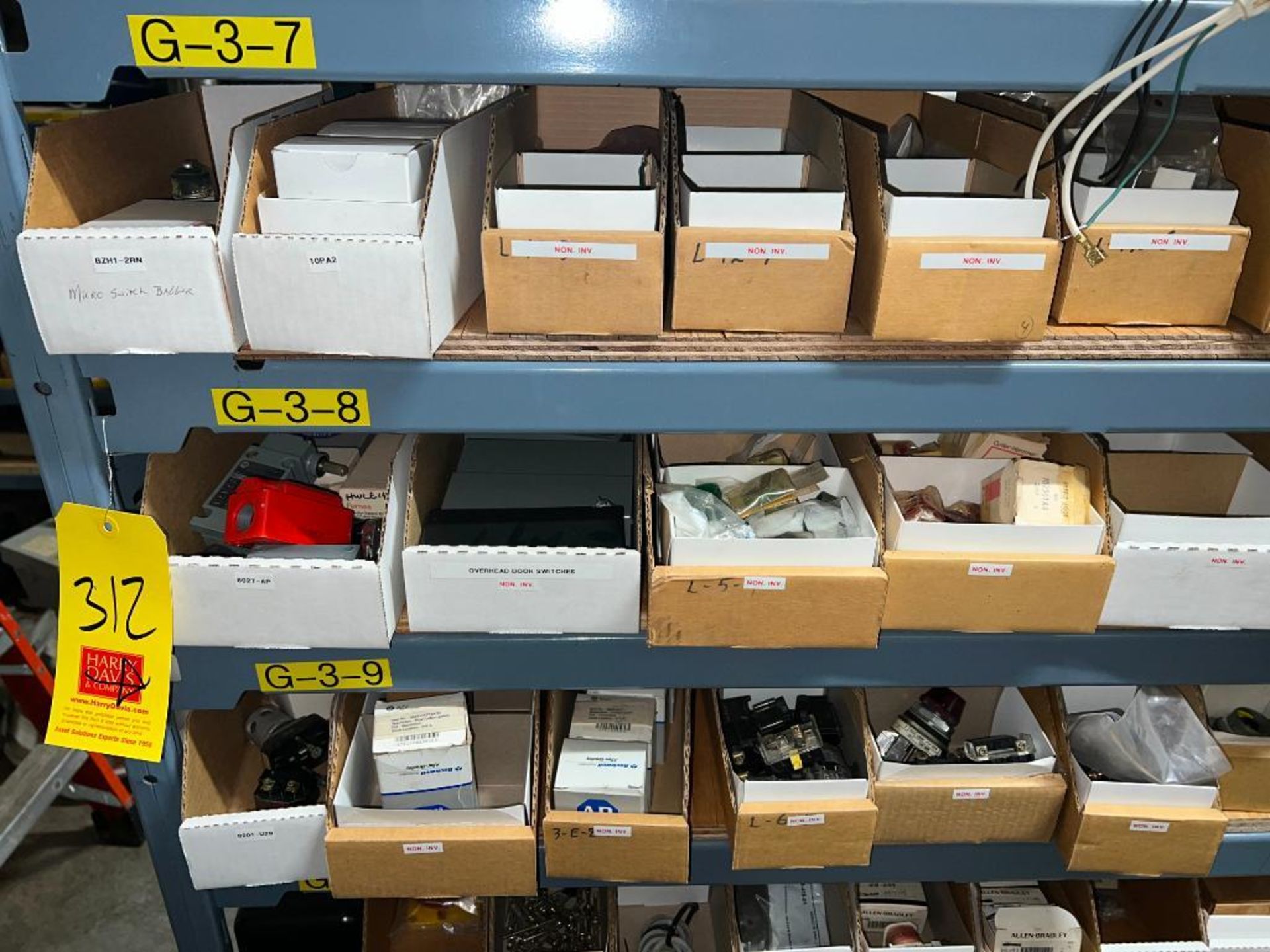 Assorted Springs, Allen-Bradley Switches, Circuits, Assorted Electrical Parts and Hardware - Image 8 of 29