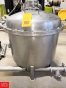 50 Gallon High-Pressure S/S Tank - Rigging Fee: $225 (Subject to Piecemeal Bidding)