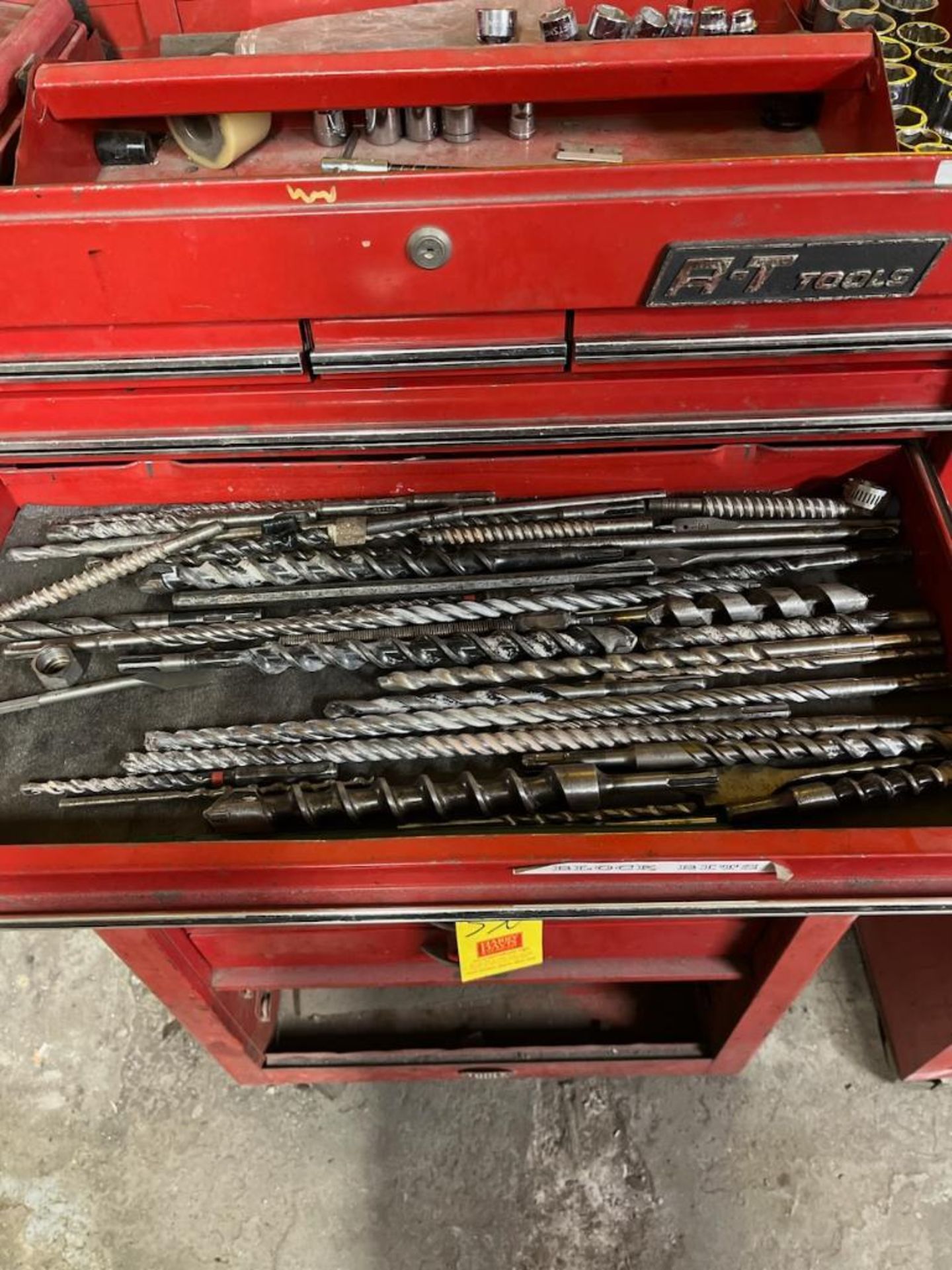 A-T Tools Mobile Tool Chest, Including: Ratchet Sets, Wrenches, Drill Bits, Files and Rasps - Image 5 of 11