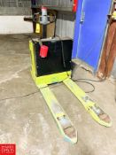 Clark 4,500 LB Capacity Low-Lift Electric Pallet Jack, Model: WPX45 with 24 Volt Battery